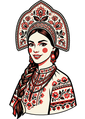 Русская красавица — превью